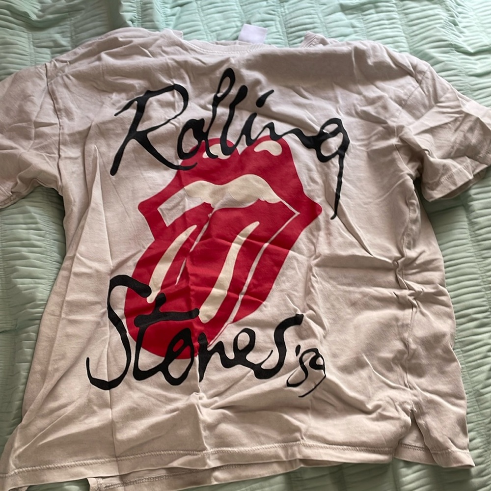 Zara band Rolling Stones Shirt